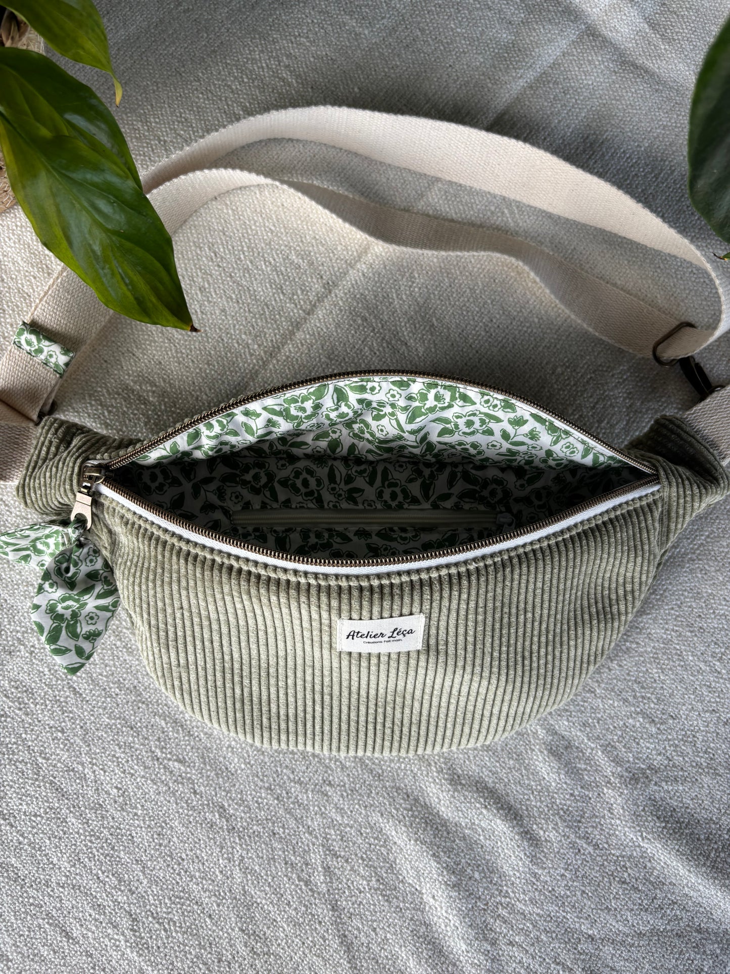 Sac banane Olive