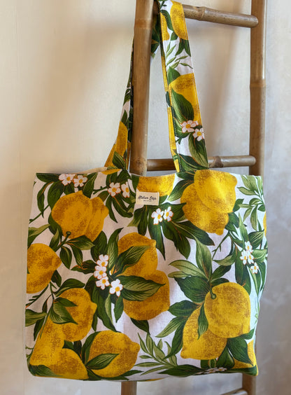 Sac fourre-tout citron