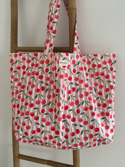 Sac fourre-tout cerise