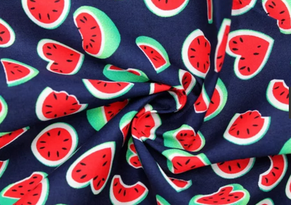 Sac fourre-tout cerises / marine