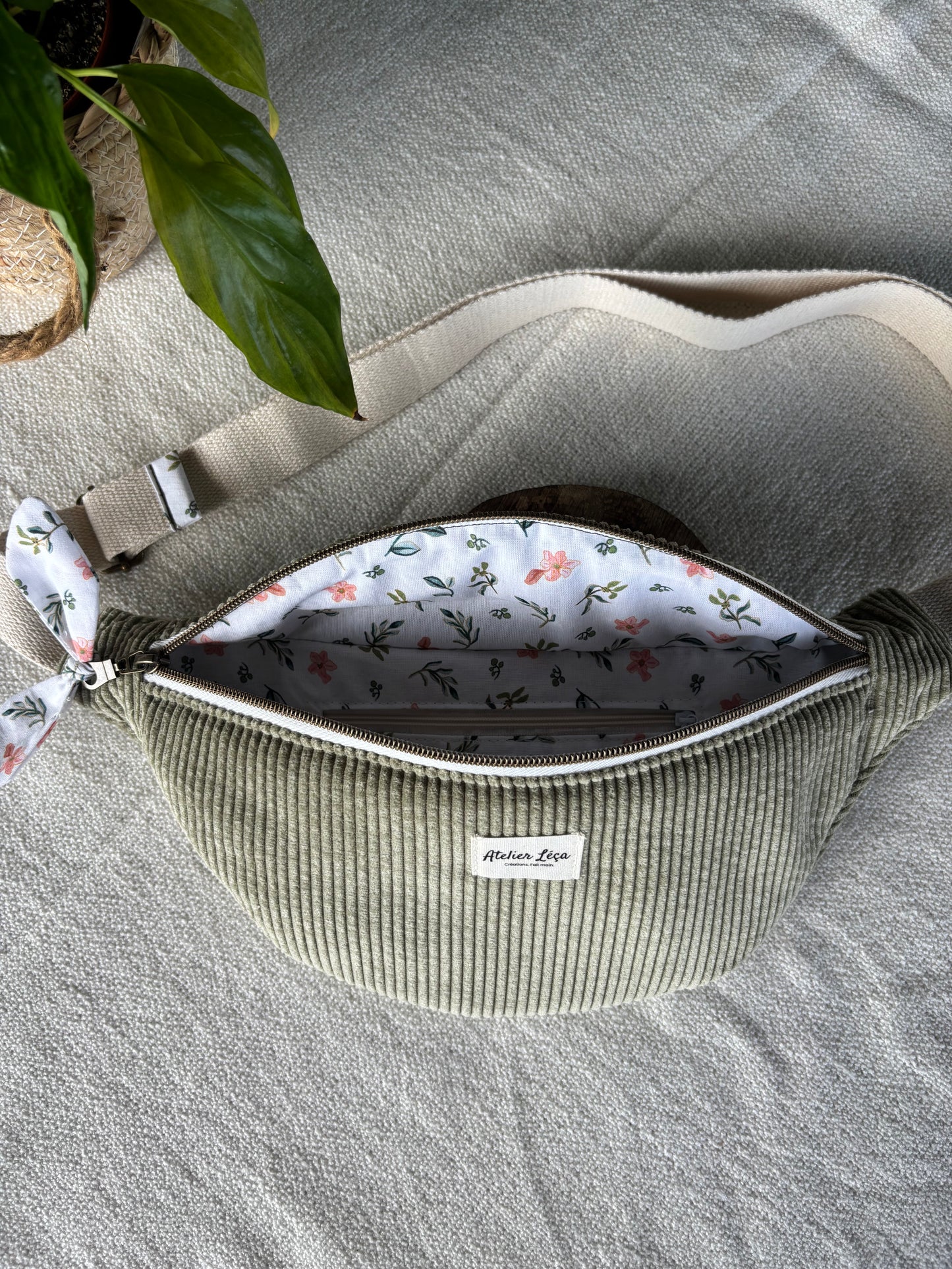 Sac banane Olive