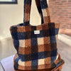 Sac fourre-tout à carreaux