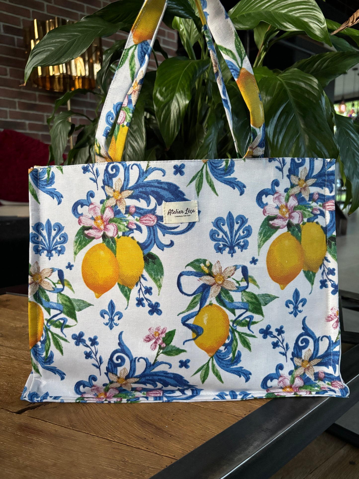 Sac cabas Citron