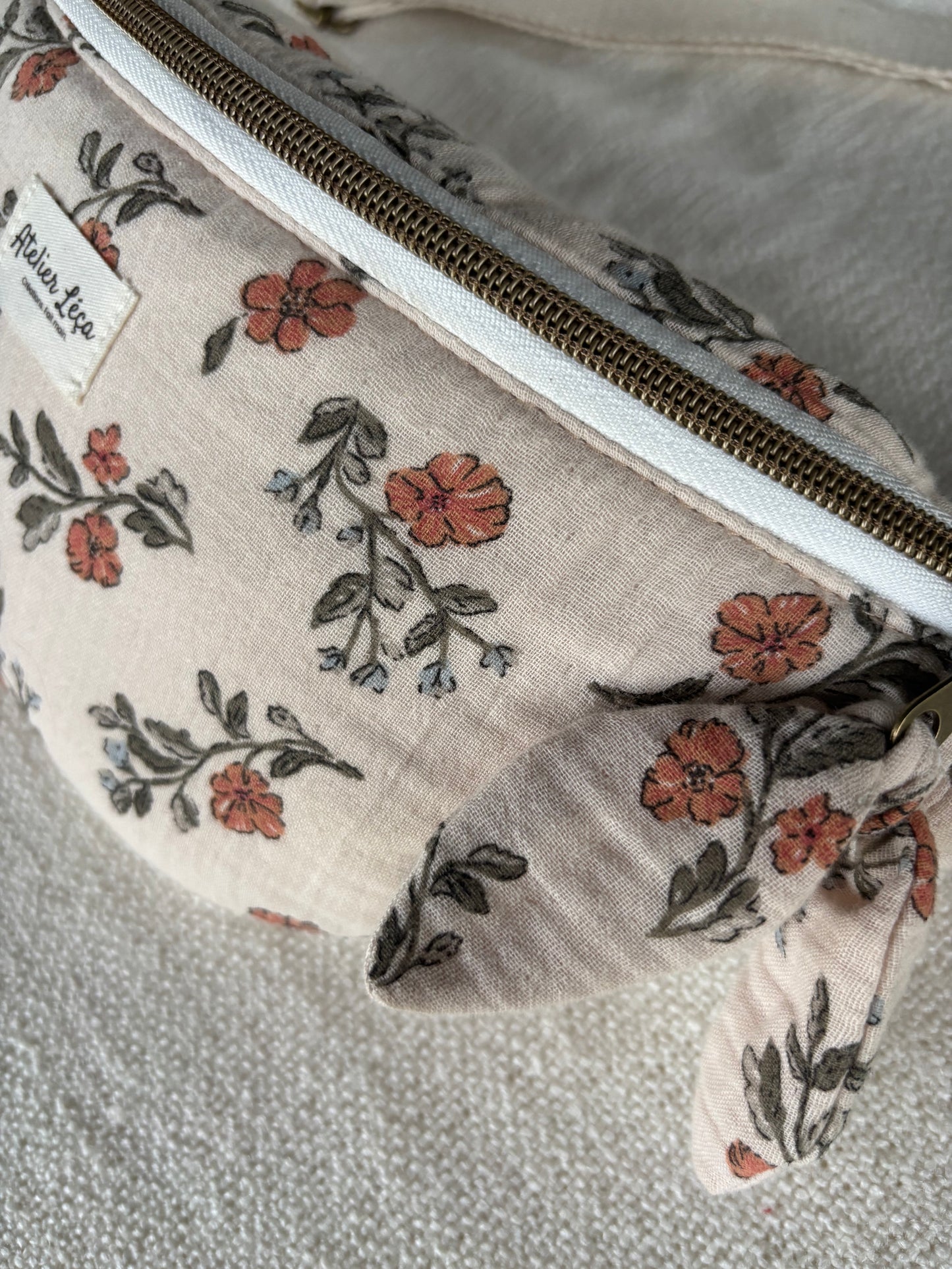 Sac banane double gaze de coton
