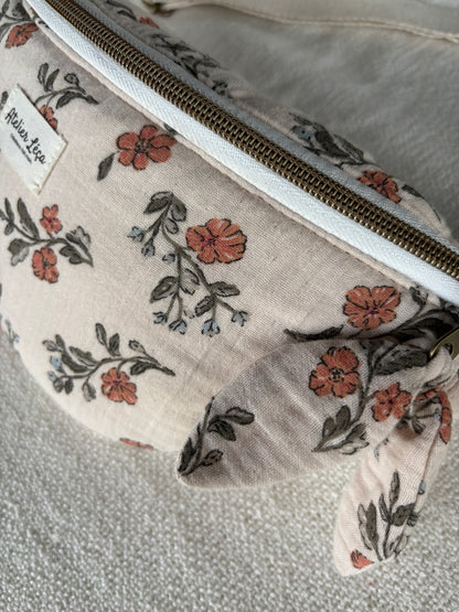 Sac banane double gaze de coton
